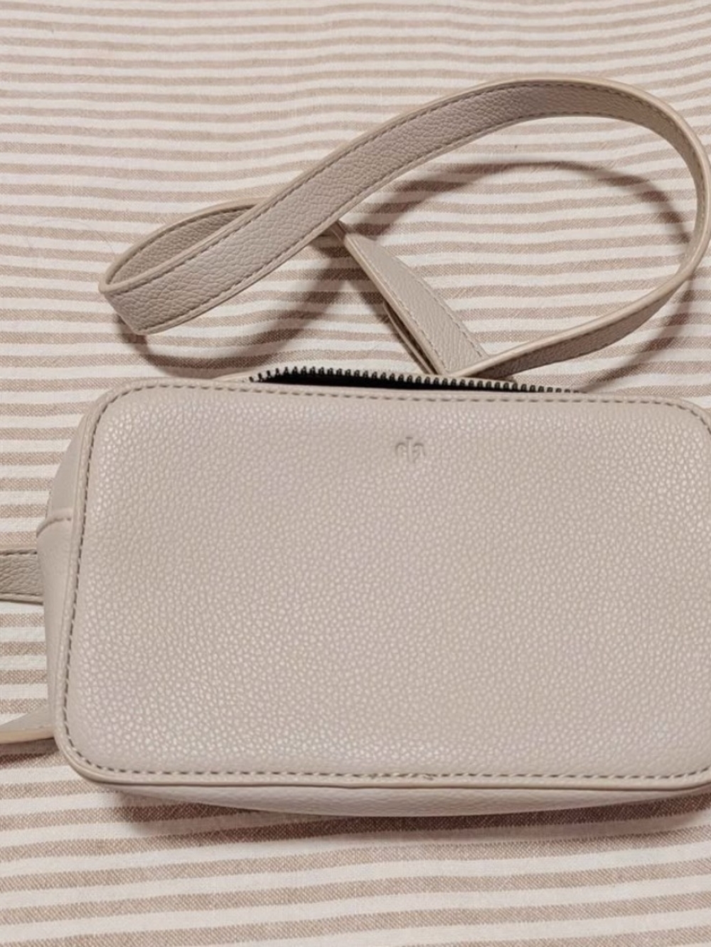 Ela x Jillian Harris Cream Crossbody Bag